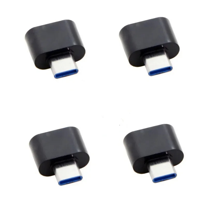 5Pcs USB Type C Plug to USB 2.0 A Female to Micro USB Male OTG Adapter Converter OTG Cable Connector For Mouse Keyboard U Disk